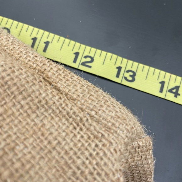 Nautical Stripe Canvas Tote Boating Anchor 19" W x 14" Large Summer Beach Bag - Picture 8 of 14